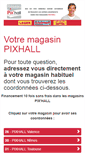 Mobile Screenshot of pixhall.fr